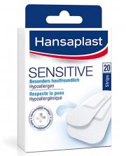 Hansaplast Sensitive Pflaster 20 Strips f&uuml;r 1,71 Euro statt 3,41 Euro 