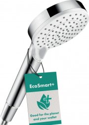 Hansgrohe Crometta 26336400 wassersparende Duschbrause mit 2 Strahlarten und Antikalk-Funktion