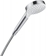 hansgrohe Crometta Duschkopf, Wei&szlig;/Chrom