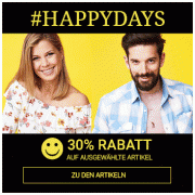 Happy Days bei Jeans Fritz -30% auf ausgew&auml;hlte Artikel
