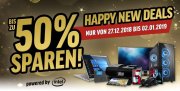 Happy New Deals bei Notebooksbilliger 50% Rabatt 