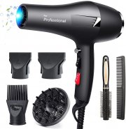 HappyGoo Ionen Profi F&ouml;hn mit Diffusor und Stylingd&uuml;se