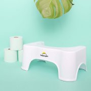 HappyPo Toilettenhocker | Bei H&auml;morrhoiden, Verstopfung, Reizdarm, Bl&auml;hungen, Bl&auml;hbauch