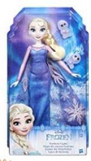 Hasbro Disney Die Eisk&ouml;nigin B9201ES0 &ndash; Zauber der Polarlichter Elsa und Schneechen f&uuml;r 16,06 &euro;