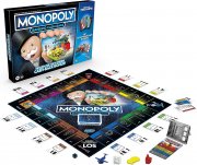 Hasbro Monopoly Banking Cash-Back Brettspiel mit elektronischen Kartenleser