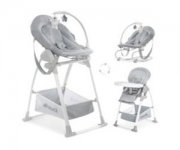hauck Hochstuhl Sit'n Relax 3 in 1 Stretch Grey f&uuml;r 159,99&euro; statt 179,99&euro;