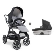 hauck Kombi-Kinderwagen Mars Duo Set Caviar/Stone