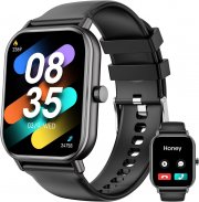 Haulvean G39 Smartwatch und Fitnessuhr mit Anruffunktion und 100 Sportmodi f&uuml;r iOS und Android