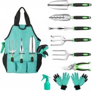Hauyate 10-teiliges Gartenwerkzeuge-Set