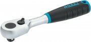 HAZET HiPer Feinzahn-Umschaltknarre 863HP 4-kant massiv 6,3 mm 1/4 Zoll