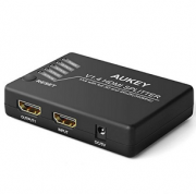 HDMI-Splitter mit 4 Ausg&auml;ngen von Aukey nur 6,99 Euro statt 16,99 Euro inkl. Versand