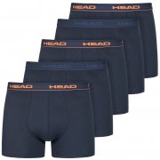 HEAD Basic Herren 5er-Pack Boxershorts in 4 verschiedenen Farben