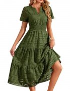 heekpek Sommerkleid Gr&uuml;n mit Taschen f&uuml;r 30,54&euro;