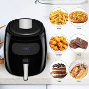  Hei&szlig;luftfritteuse Airfryer mit LED-Display 7,2L 80-200℃