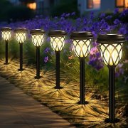 HELESIN Solar-Gartenlampen: 6er-Set f&uuml;r nur 16,99&euro;