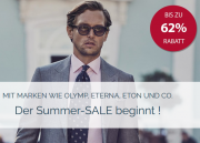 Hemden.de - Summer-SALE mit bis zu 62% Rabatt + 20% Gutschein