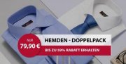Hemden im Doppelpack &ndash; 2 Hemden f&uuml;r 79,90&euro; bei Hemden.de