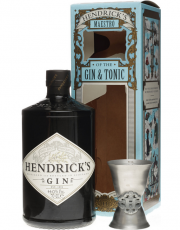 Hendrick's Gin 44% 0,7l Maestro of The Gin & Tonic Geschenkset mit einem Messbecher