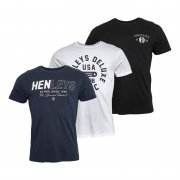 Henleys Melvern 3er Pack T-Shirts f&uuml;r nur 21,99&euro;