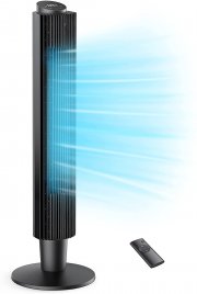 HERILIOS Turmventilator mit Fernbedienung (106cm, 40W)