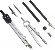 Herlitz 8710105 Zirkelkasten 7-teilig