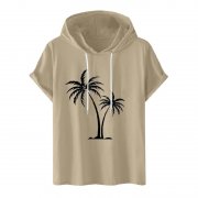 Herren Kapuzen-T-Shirts aus Baumwolle f&uuml;r den Sommer reduziert