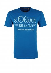 Herren T-Shirt mit s.Oliver Signature-Print 