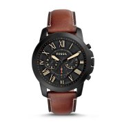 HERRENUHR GRANT - CHRONOGRAPH - LEDER - BRAUN f&uuml;r 95,40&euro; statt 113&euro;