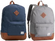 Herschel Heritage Backpack klassischer Rucksack mit Laptopfach in Grau oder Blau