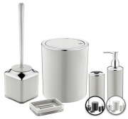 Herzberg 5-teiliges Badezimmer-Set in 3 Farben