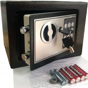 Hesyovy Digitaler Elektronischer Tresor mit PIN-Code und Schl&uuml;ssel