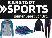 Heute 30% Extra-Rabatt auf bereits reduzierte Kleidung, Schuhe, Rucks&auml;cke uvm. bei Karstadt Sports