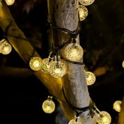 HEXUP 50 LED Solar Lichterkette f&uuml;r Innen und Au&szlig;en