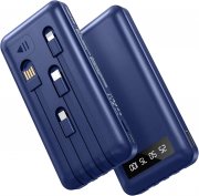 Hicyzoe 26800mAh 22.5W Powerbank mit 4 integrierten Kabel