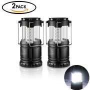HiHiLL Camping Laterne 2er Set Outdoor Klappbar Campingleucht f&uuml;r 6.49&euro; (50% Rabatt)