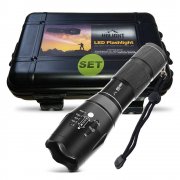 HIILIGHT LED Taschenlampe 2000 +USB-Ladeger&auml;t +Akku in Box f&uuml;r 20.39&euro; inkl. Versand statt 35.93&euro;