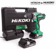 HIKOKI DV18DGLJMZ 18 V Kombibohrer inkl. 2 Akkus (3,0 Ah Li-Ion)