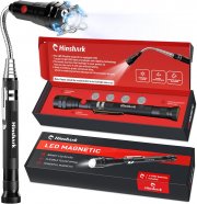 Hinshark flexible Teleskopmagnet LED Taschenlampe