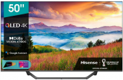 Hisense 50 A7GQ QLED, 50 Zoll, 4K Ultra HD, Dolby Atmos, HDR10 Plus, Triple Tuner Smart-TV