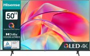 Hisense 50E7KQ QLED, 50 Zoll, 4K UHD, HDR, Dolby Vision, Triple Tuner Smart TV mit Alexa Built-In