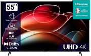 Hisense 55E6KT 55 Zoll, 4K UHD, HDR, Dolby Vision, Triple Tuner Smart TV mit Alexa Built-in