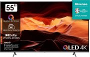 Hisense 55E77KQ PRO QLED, 55 Zoll, 4K Ultra HD, Dolby Vision IQ, Triple-Tuner, Smart TV