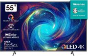 Hisense 55E7KQ Pro 55 Zoll, 4K UHD, QLED, HDR, Triple Tuner, Alexa Built-In, Dolby Atmos Smart TV