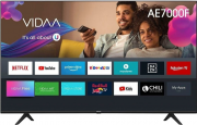 Hisense 70AE7000F 178 cm (70 Zoll) 4K Ultra HD, HDR, Triple Tuner, Bluetooth, Alexa Smart-TV