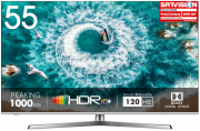Hisense H55U8B 138 cm (55 Zoll) 4K Ultra HD, HDR 1000, DolbyVision, Triple Tuner, Smart-TV