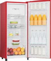 Hisense RR220D4AR2 K&uuml;hlschrank mit Gefrierfach im Retro-Design