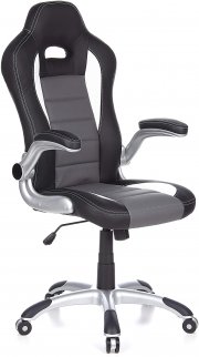 hjh OFFICE 621710 Racing Sport Kunstleder Gaming B&uuml;rostuhl