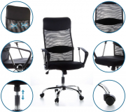 HJH Office Aria High Chefsessel