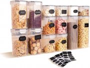HL Home-Link 14 teiliges Frischhaltedosen Set mit Deckel BPA-Frei mit 20 Etiketten