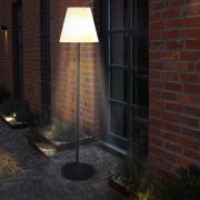 Hoberg Solar LED Outdoor Stehlampe - 3-fach h&ouml;henverstellbar